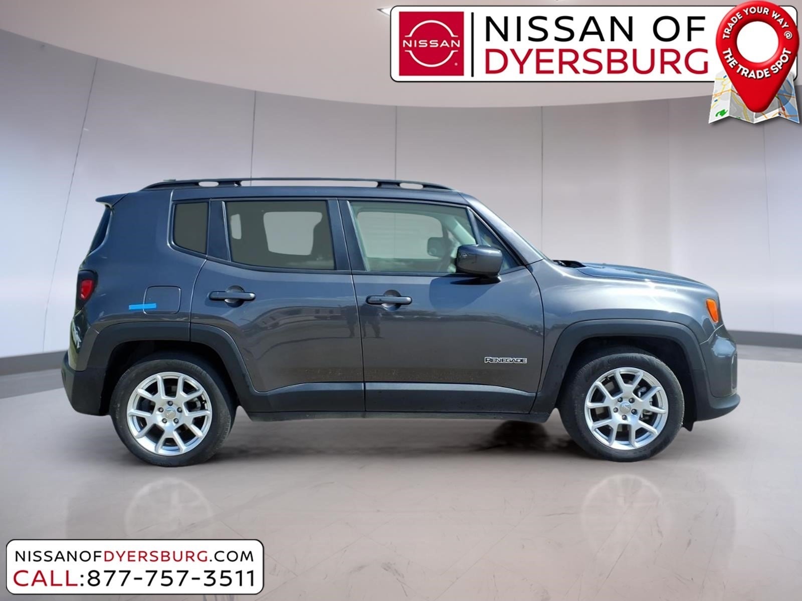 Used 2021 Jeep Renegade Latitude with VIN ZACNJCBBXMPM24768 for sale in Dyersburg, TN