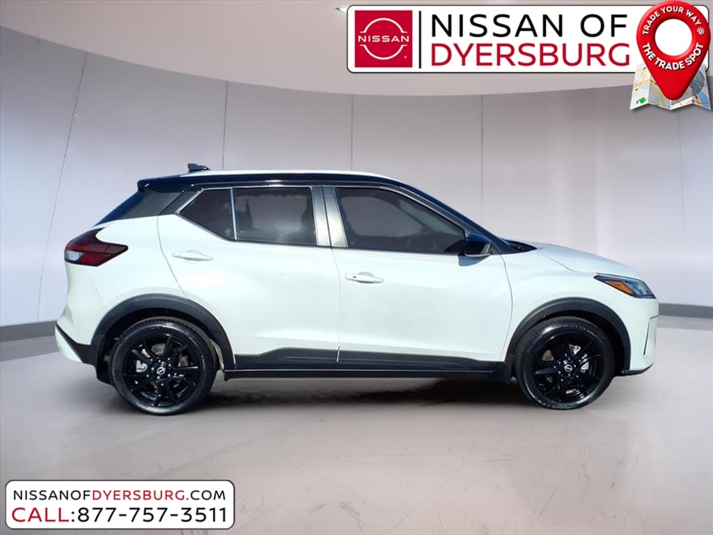 Used 2023 Nissan Kicks SV with VIN 3N1CP5CV3PL482914 for sale in Dyersburg, TN