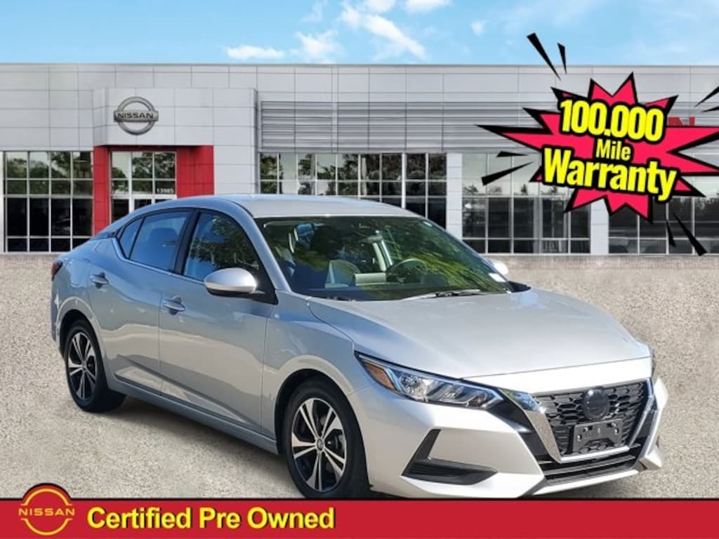 Certified 2022 Nissan Sentra SV Sedan