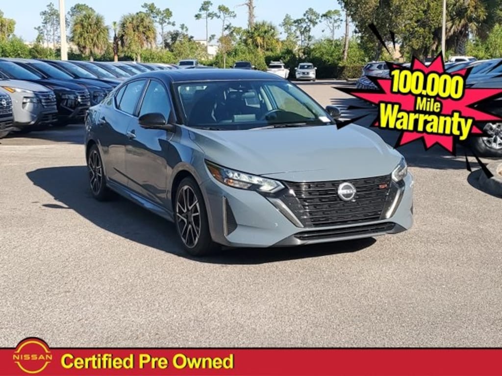 Certified 2024 Nissan Sentra SR Sedan