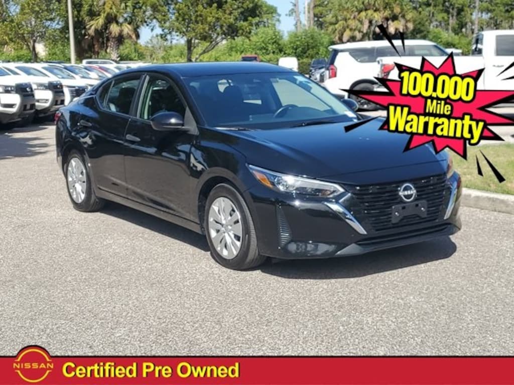 Certified 2024 Nissan Sentra S Sedan