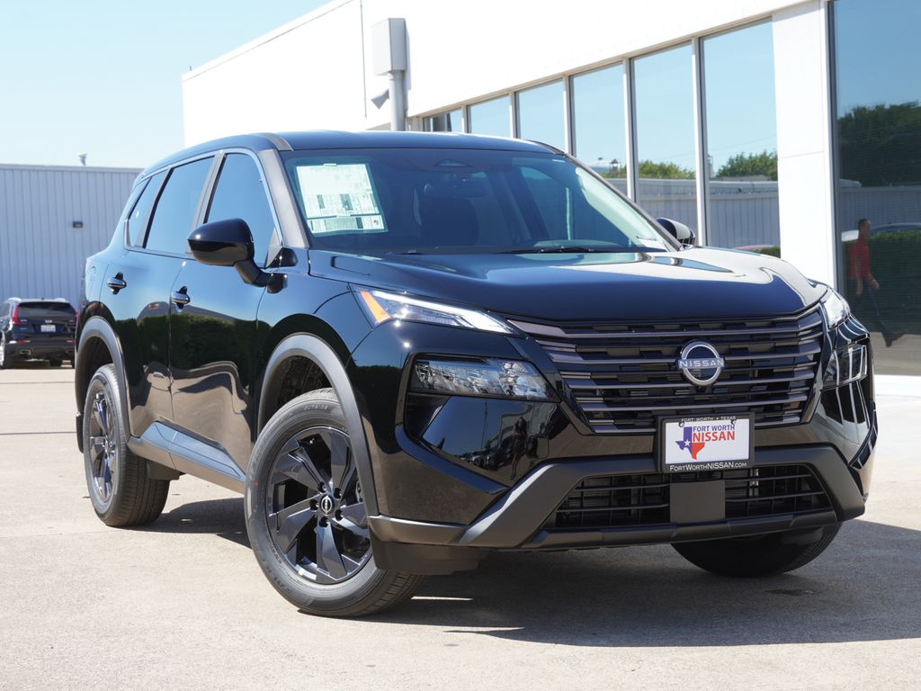 Super Black 2026 Nissan Rogue SUV / Crossover Front-Wheel Drive Continuously Variable Transmission