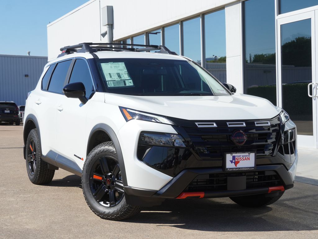 Everest White Pearl Tricoat 2026 Nissan Rogue SUV / Crossover All-Wheel Drive Continuously Variable Transmission