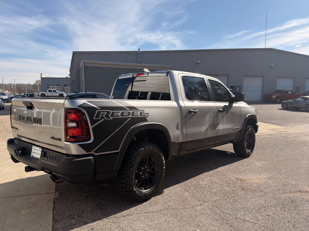 Used 2025 Ram 1500 Rebel Cab; Crew; Short Bed