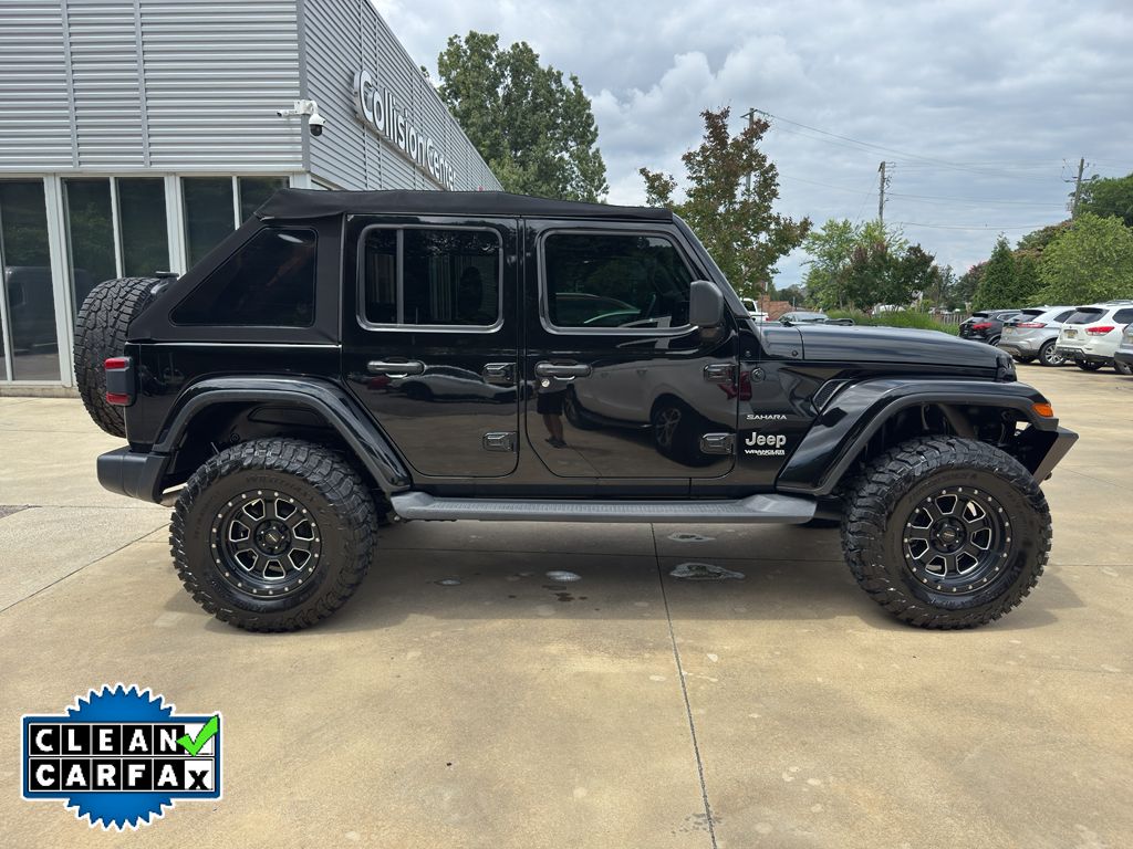 Used 2019 Jeep Wrangler Unlimited Sahara with VIN 1C4HJXEN6KW596180 for sale in Gadsden, AL