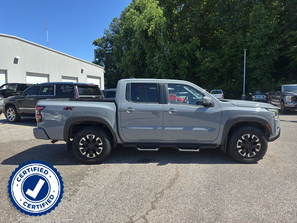 Certified 2022 Nissan Frontier PRO-4X with VIN 1N6ED1EK2NN636579 for sale in Gadsden, AL