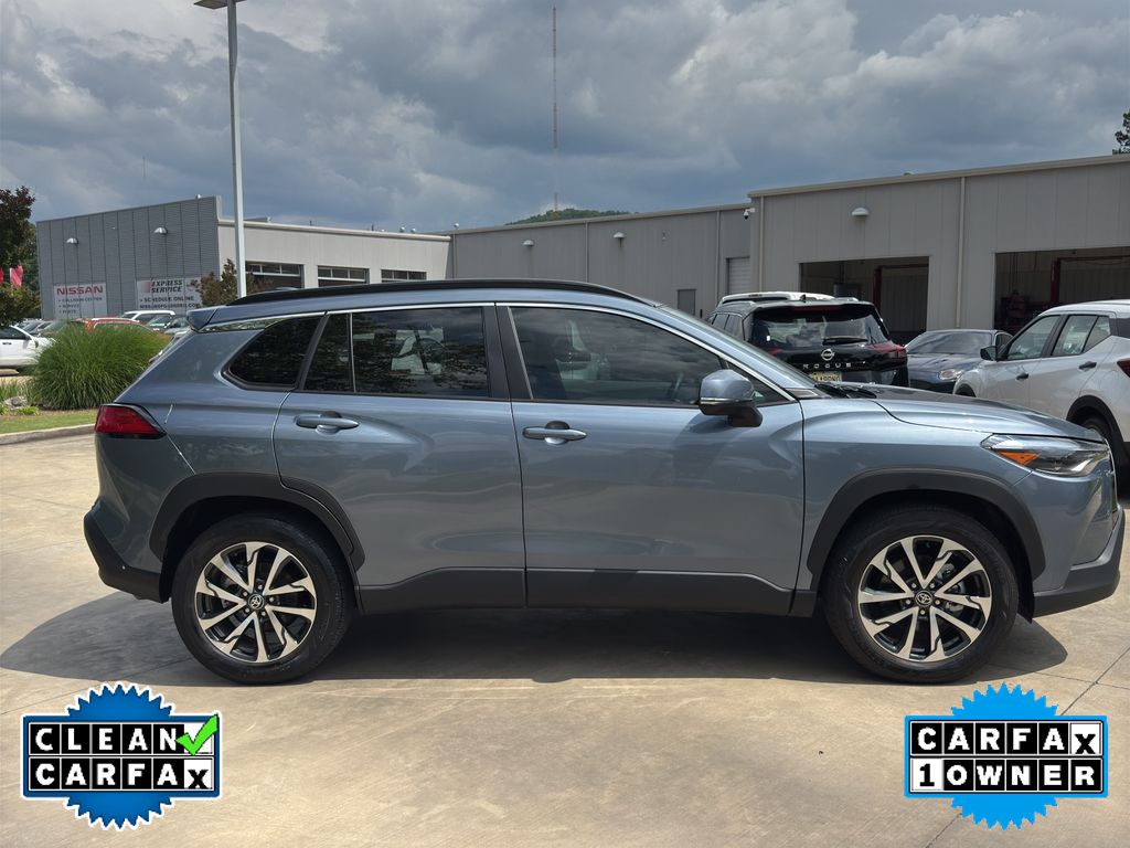 Used 2023 Toyota Corolla Cross XLE with VIN 7MUDAABGXPV077843 for sale in Gadsden, AL