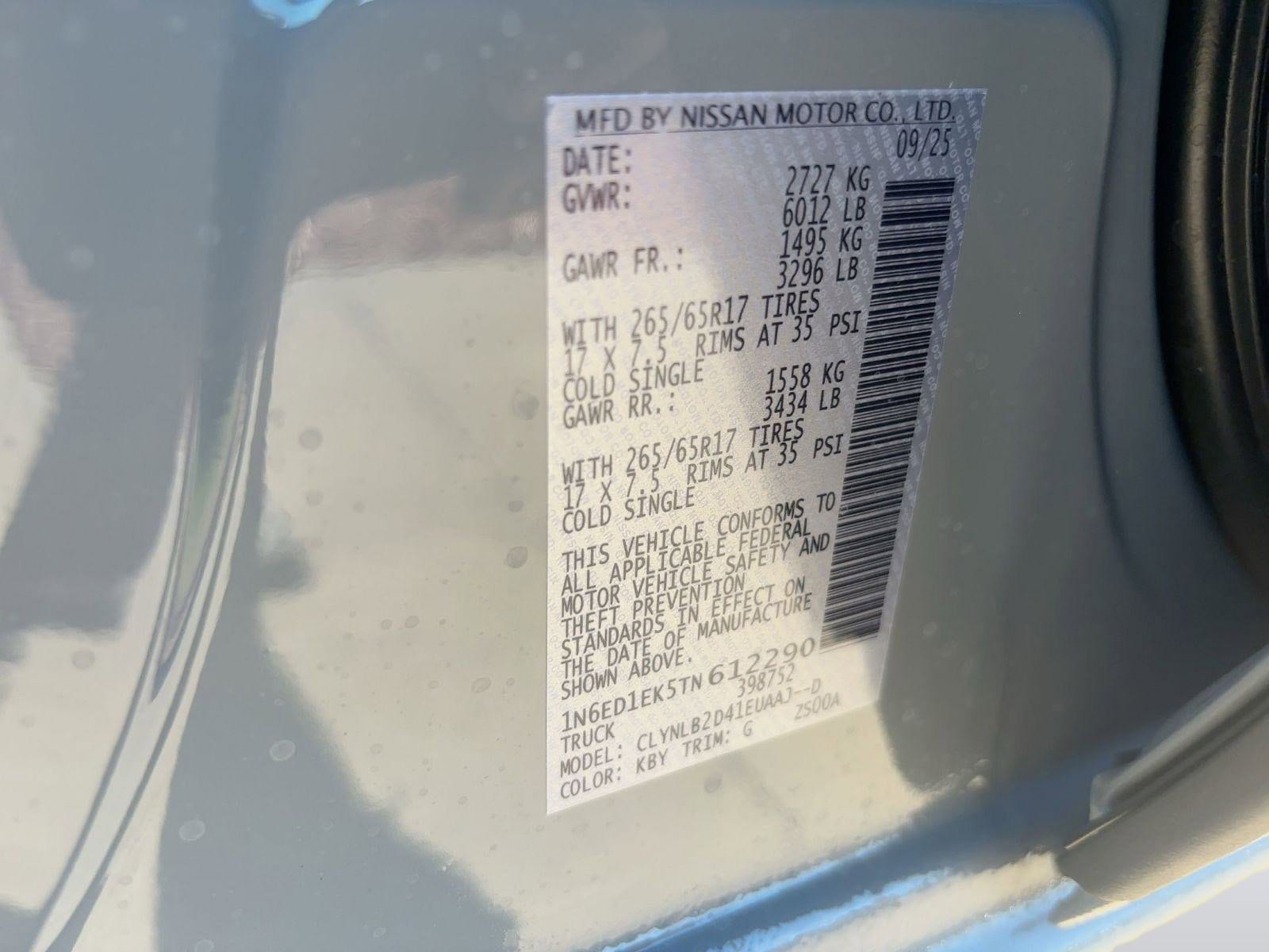 2026 Nissan Frontier SV - Photo 19