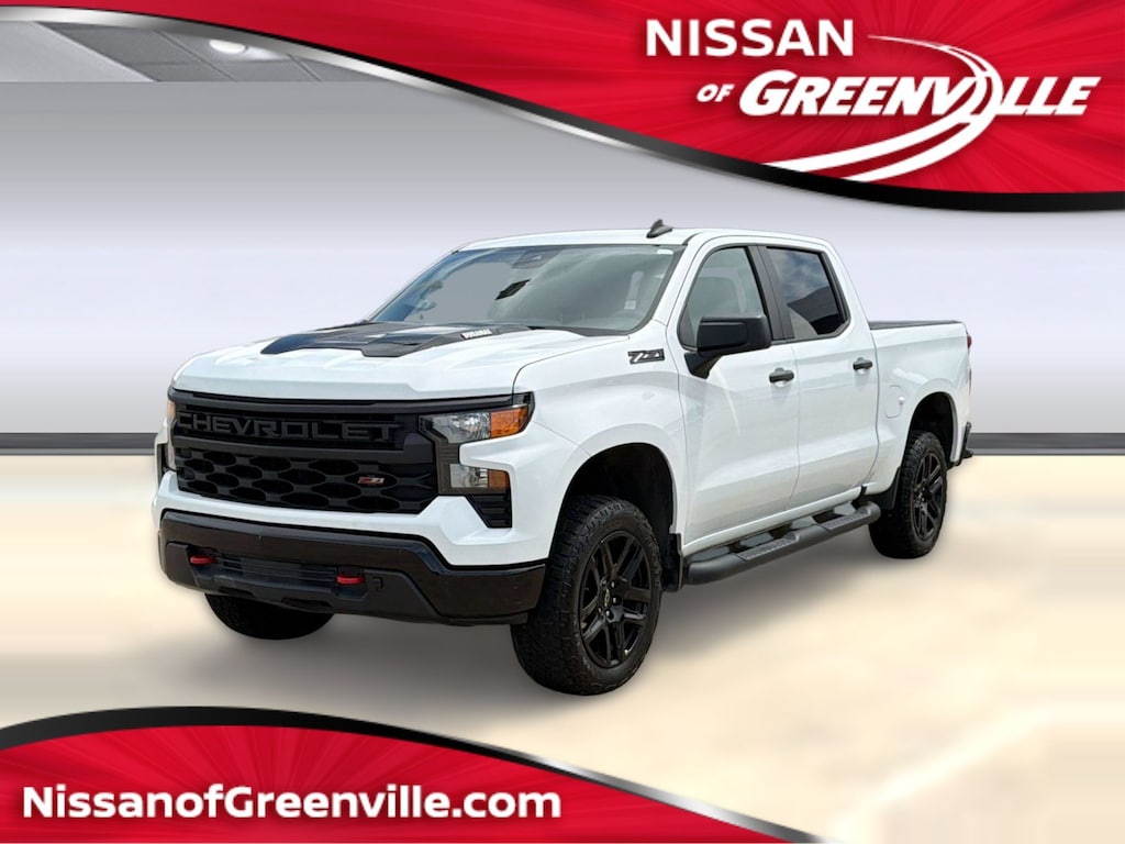 Used 2024 Chevrolet Silverado 1500 Custom Trail Boss Truck Crew Cab
