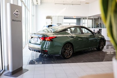 Nissan of Greenville Showroom