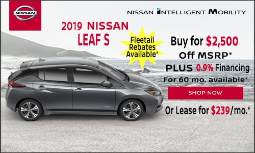 New Nissan Leaf Specials Nissan Of Keene