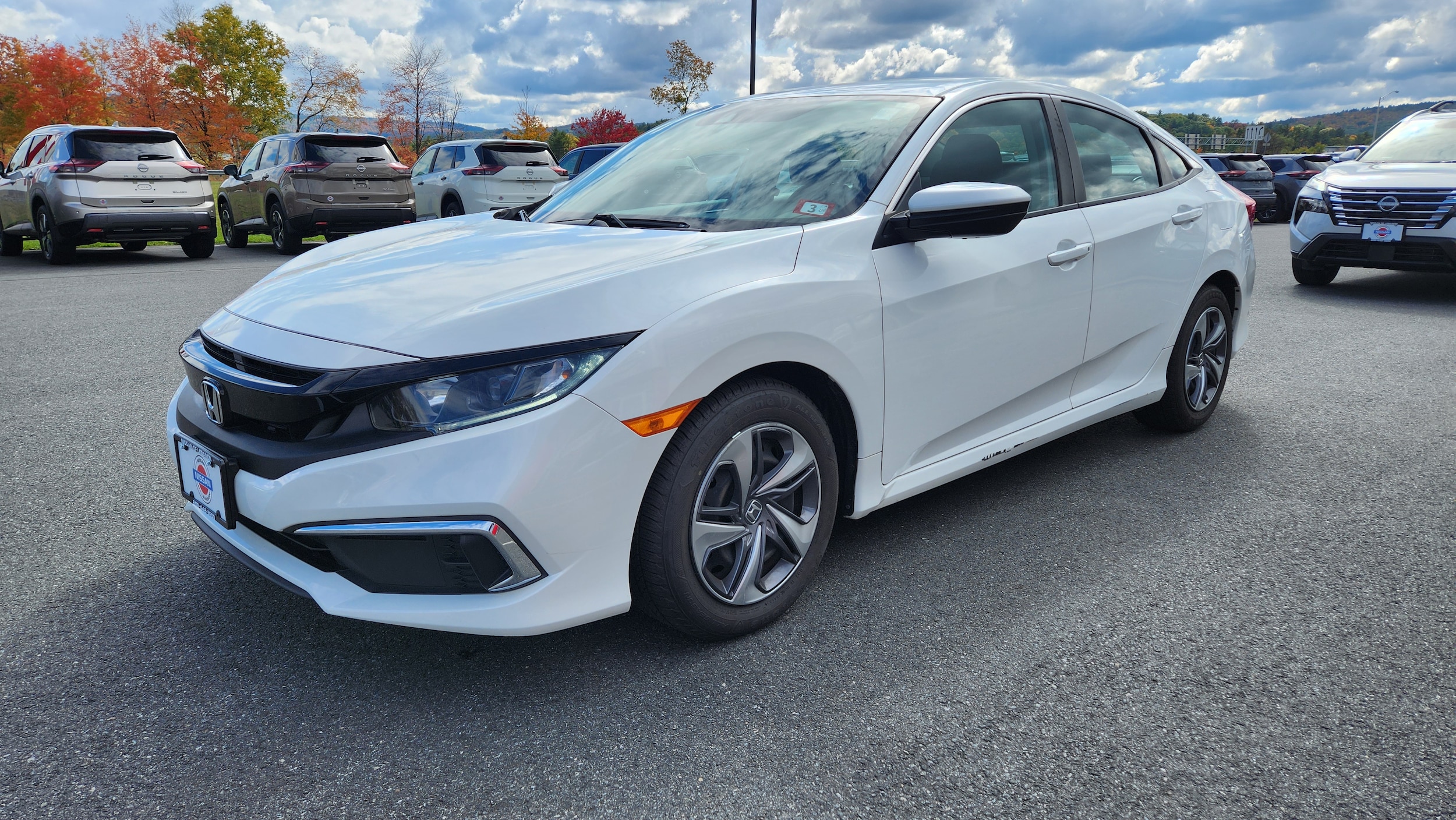 Used 2020 Honda Civic LX with VIN 2HGFC2F67LH513028 for sale in Lebanon, NH