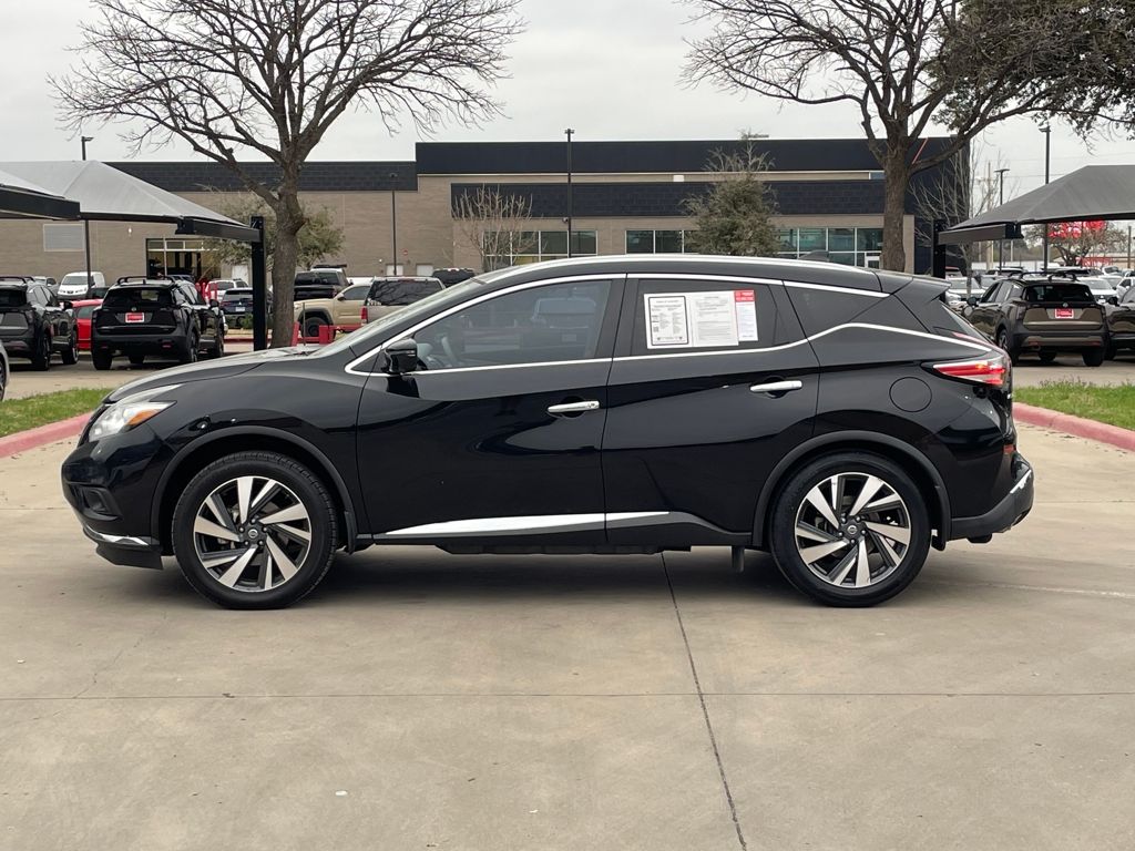 Used 2018 Nissan Murano Platinum with VIN 5N1AZ2MG8JN133621 for sale in Lewisville, TX