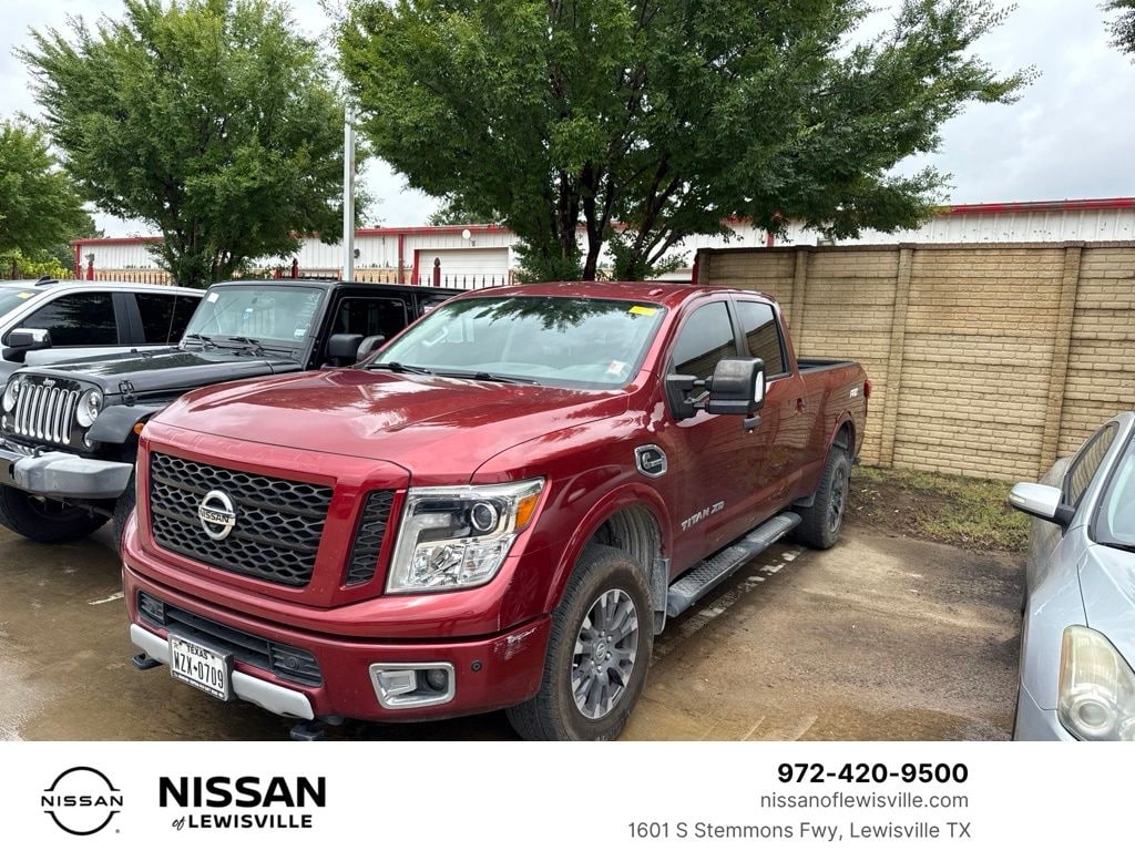 Used 2018 Nissan Titan XD PRO-4X Diesel Truck Crew Cab