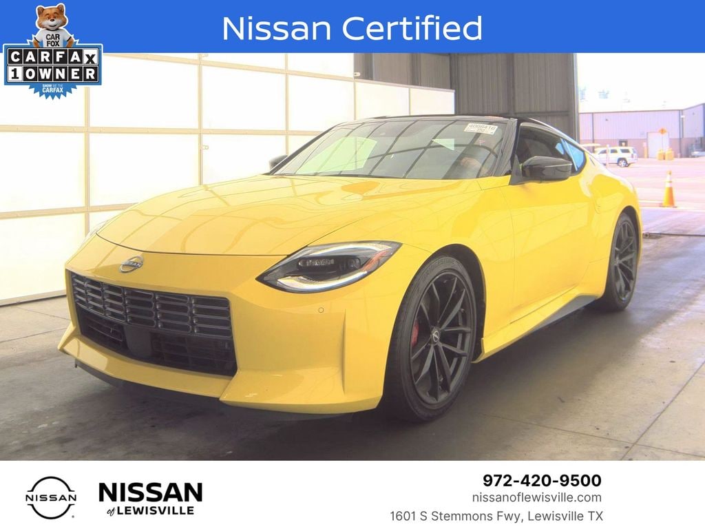 Certified 2024 Nissan Z Performance Coupe