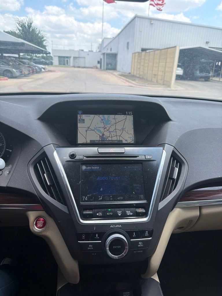 Used 2015 Acura MDX Technology Package with VIN 5FRYD3H47FB013482 for sale in Lewisville, TX