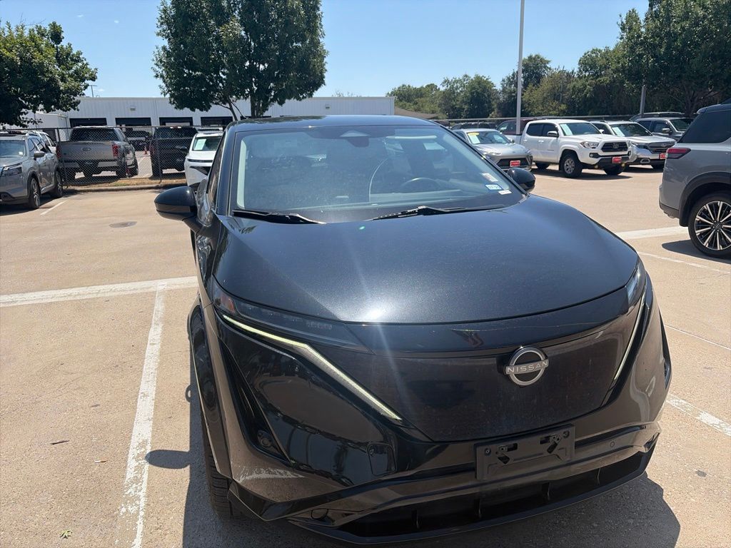 Certified 2023 Nissan Ariya Venture+ with VIN JN1BF0AA2PM406317 for sale in Lewisville, TX
