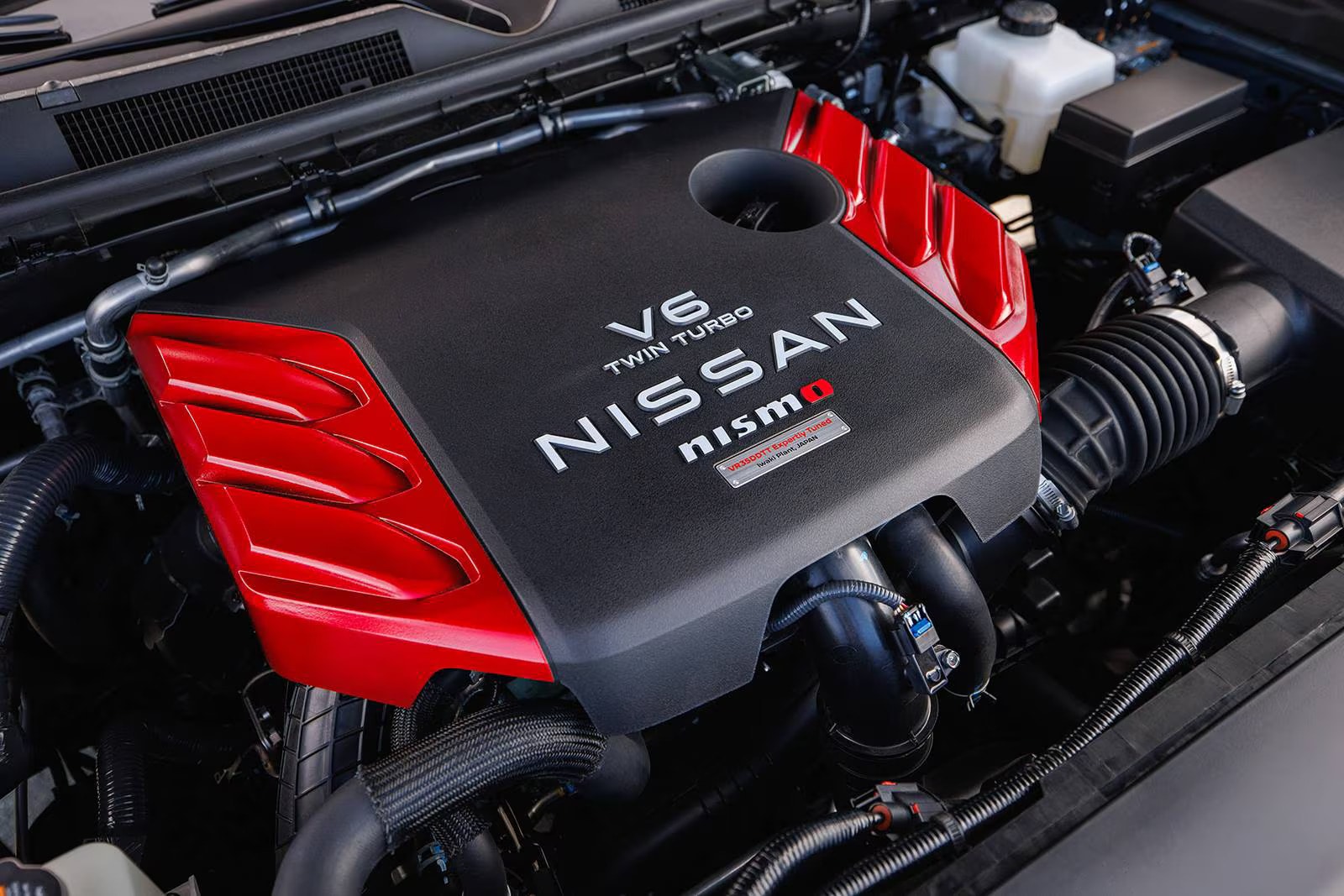 A new look at the engine in the 2026 Nissan Armada