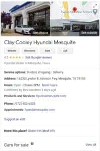 Hyundai of Mesquite GBP