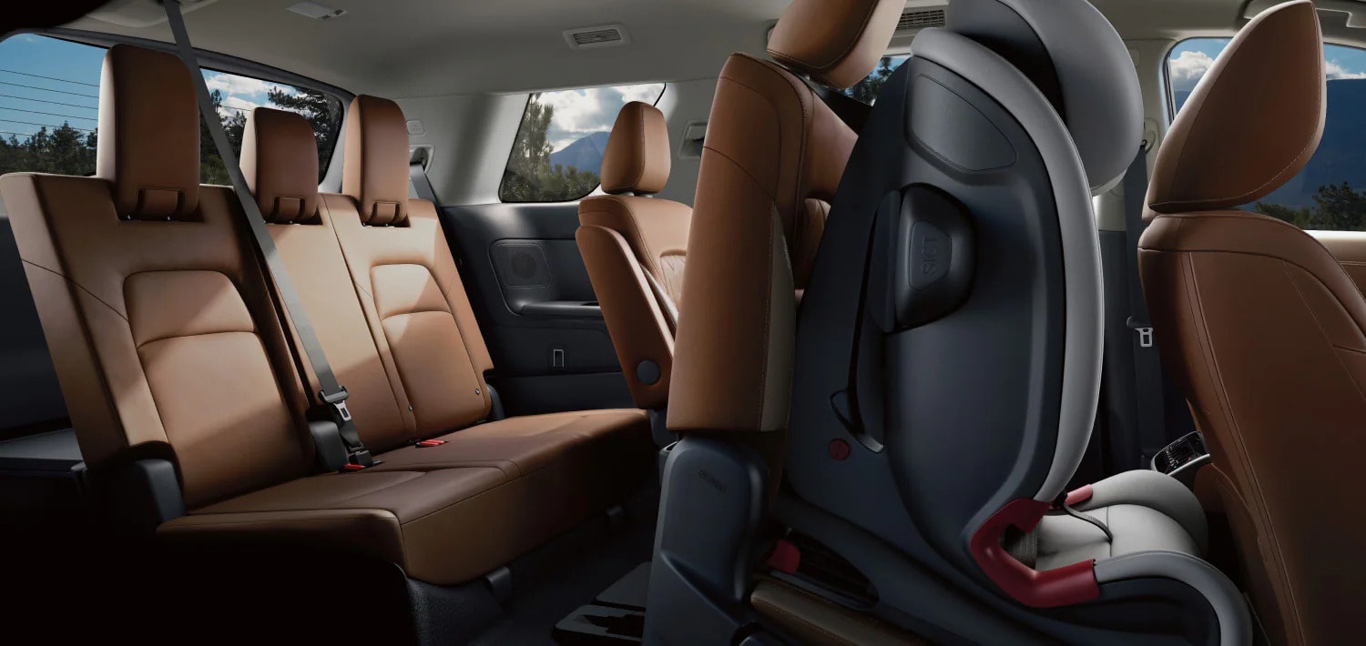 A view of the EZ flax system in the 2026 Nissan Pathfinder