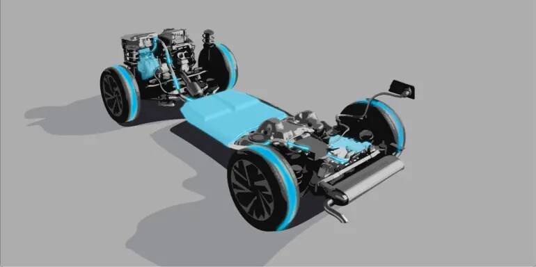 A new look at the battery layout in the 2026 Nissan Rogue PHEV