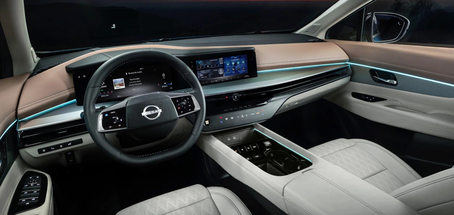 A brand new look at the technology and infotainment system in the 2026 Nissan Murano
