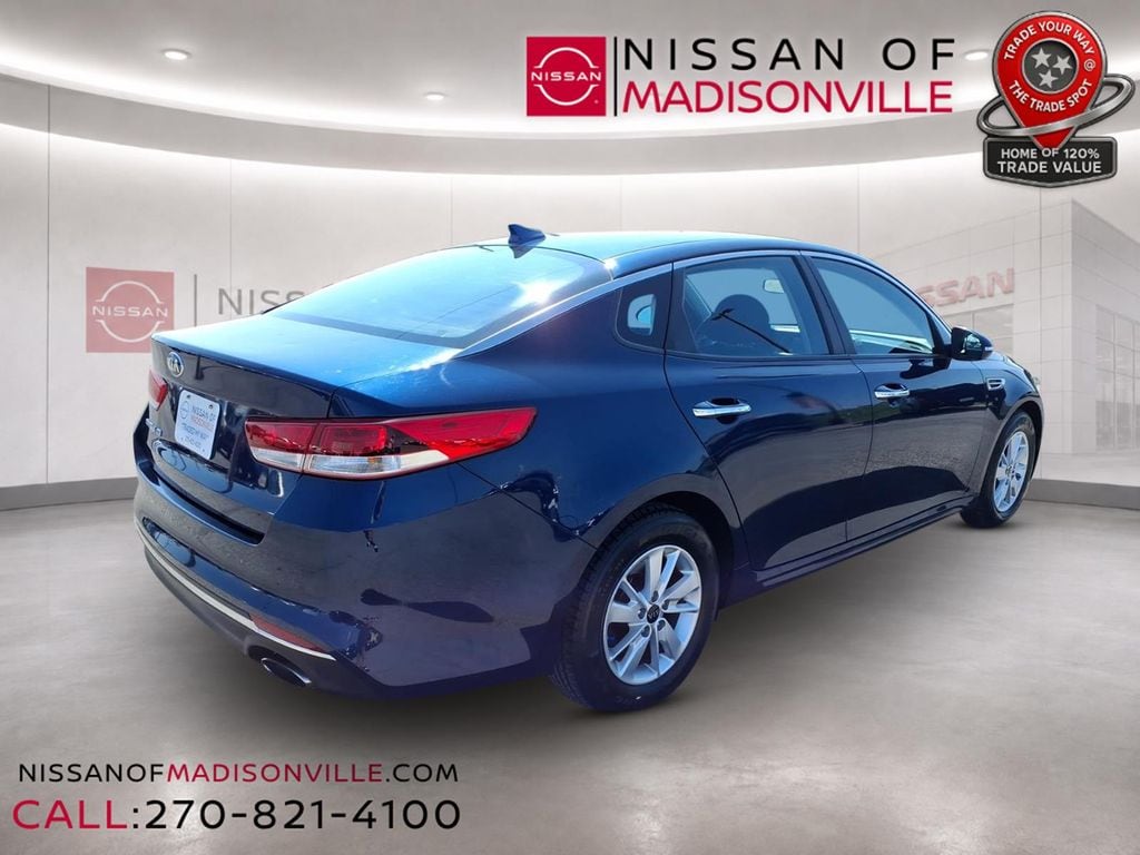 Used 2018 Kia Optima LX with VIN 5XXGT4L31JG188868 for sale in Madisonville, KY