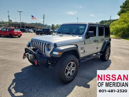 Used 2018 Jeep Wrangler Unlimited Sport 4x4 SUV For Sale in Meridian, MS