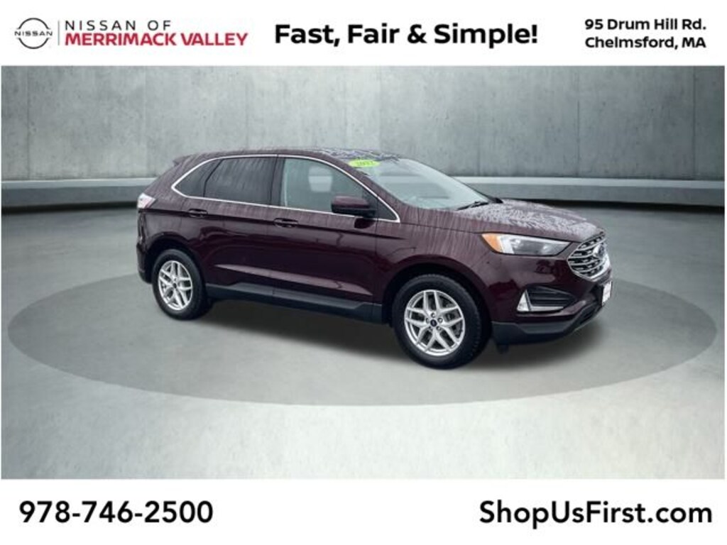 Certified 2022 Ford Edge SEL SUV
