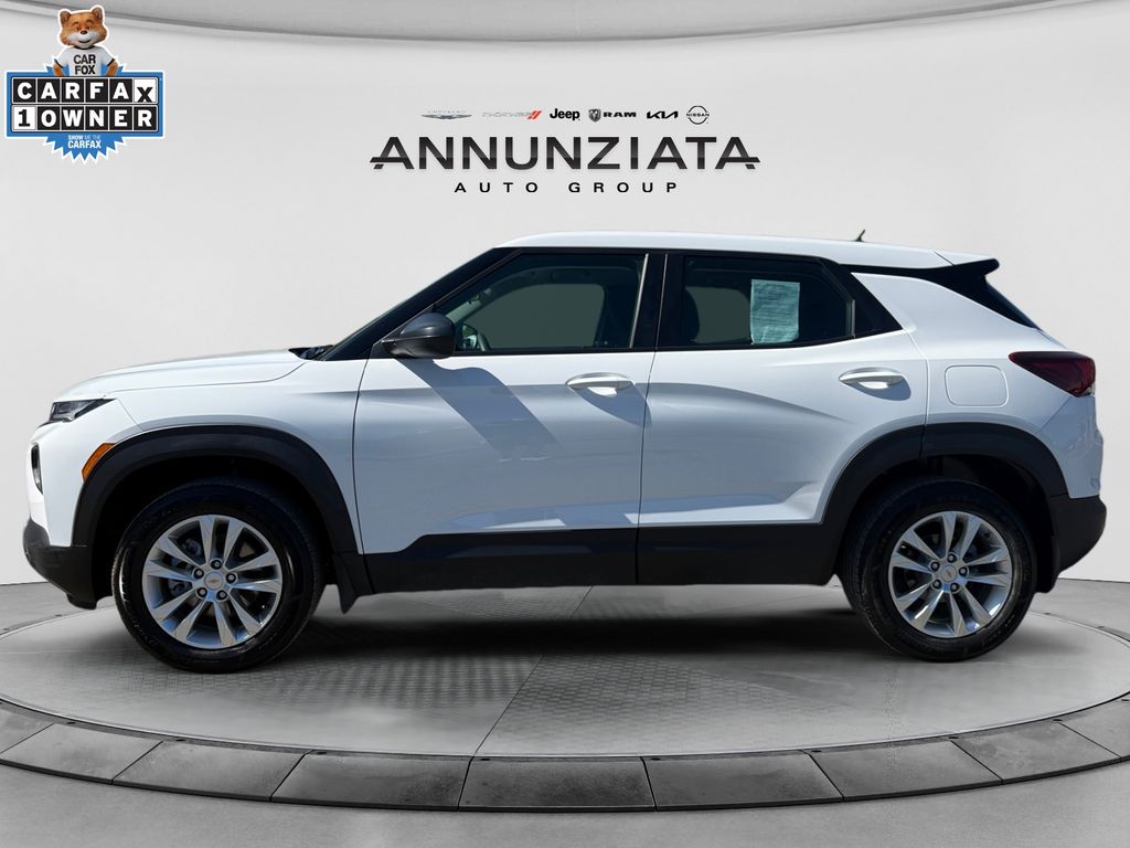 Used 2022 Chevrolet Trailblazer LS with VIN KL79MNSL7NB016348 for sale in New Hampton, NY