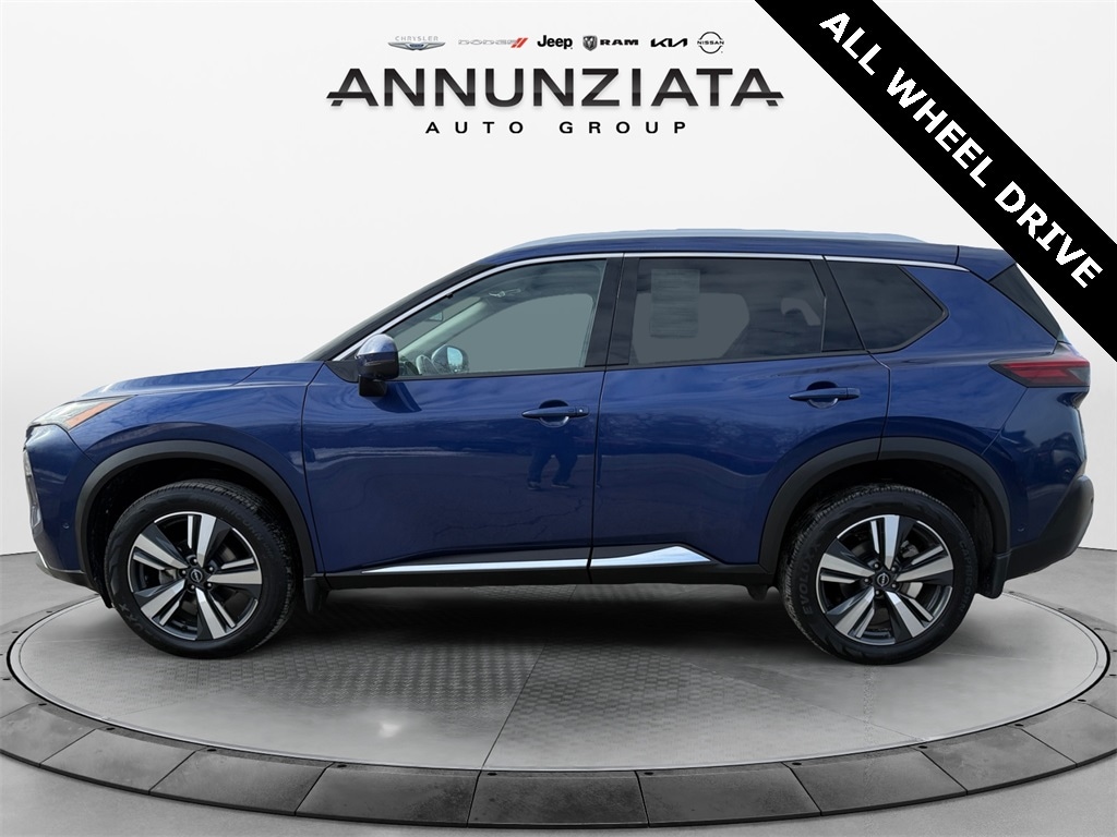 Certified 2022 Nissan Rogue SL with VIN 5N1BT3CB2NC734493 for sale in New Hampton, NY