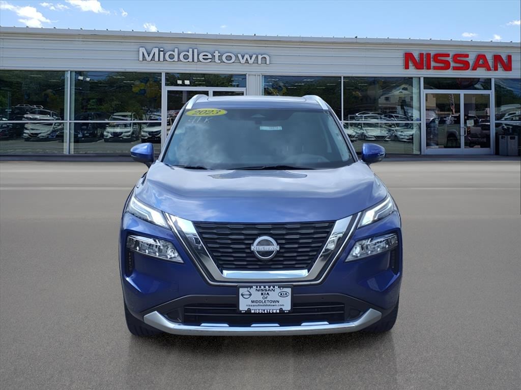 Certified 2023 Nissan Rogue Platinum with VIN JN8BT3DD3PW300643 for sale in New Hampton, NY