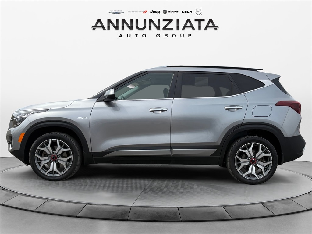 Certified 2021 Kia Seltos SX with VIN KNDETCA29M7080992 for sale in New Hampton, NY