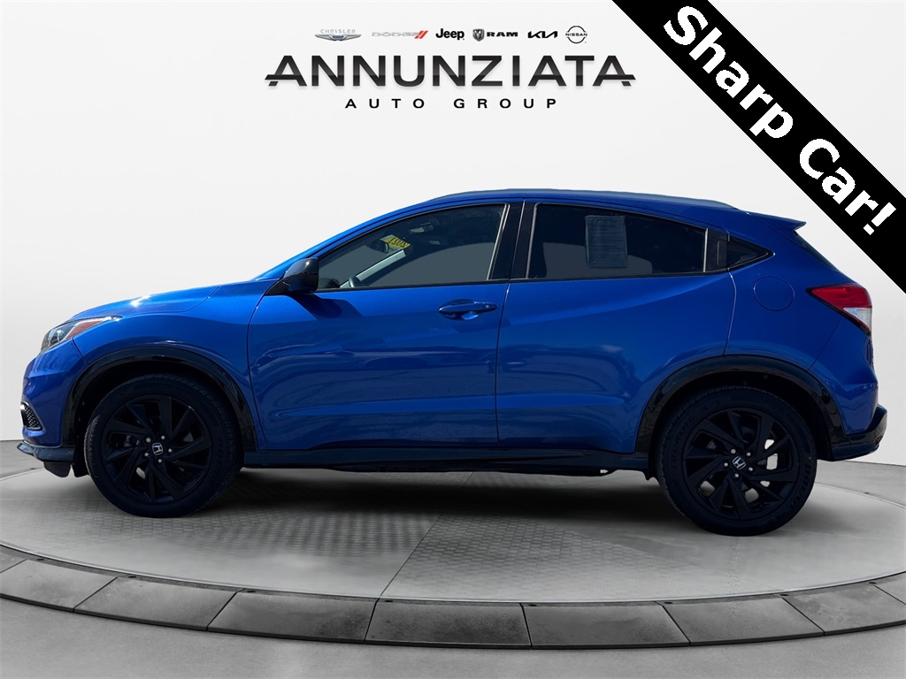 Used 2021 Honda HR-V Sport with VIN 3CZRU6H1XMM756489 for sale in New Hampton, NY