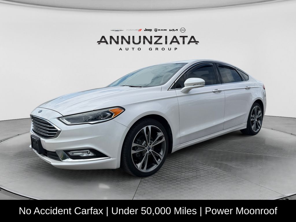 Used 2017 Ford Fusion Titanium with VIN 3FA6P0K9XHR338394 for sale in New Hampton, NY