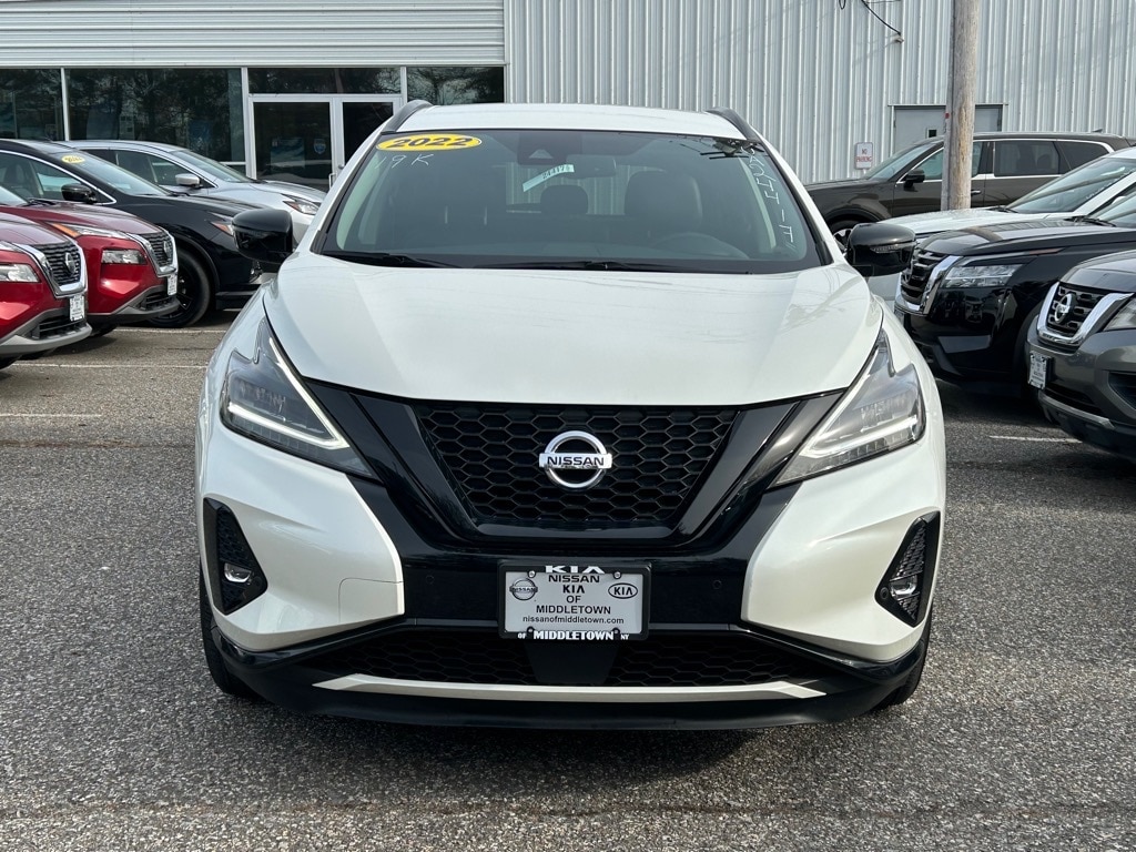 Certified 2022 Nissan Murano SV with VIN 5N1AZ2BS0NC127787 for sale in New Hampton, NY