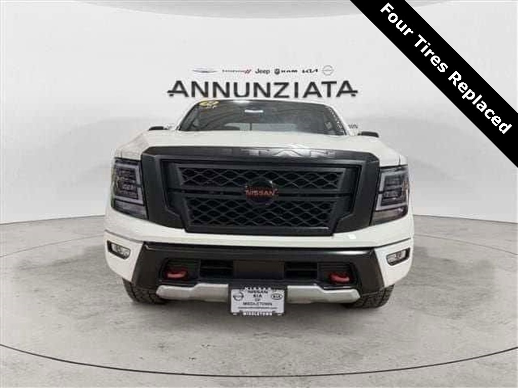 Certified 2022 Nissan Titan PRO-4X with VIN 1N6AA1ED4NN103500 for sale in New Hampton, NY