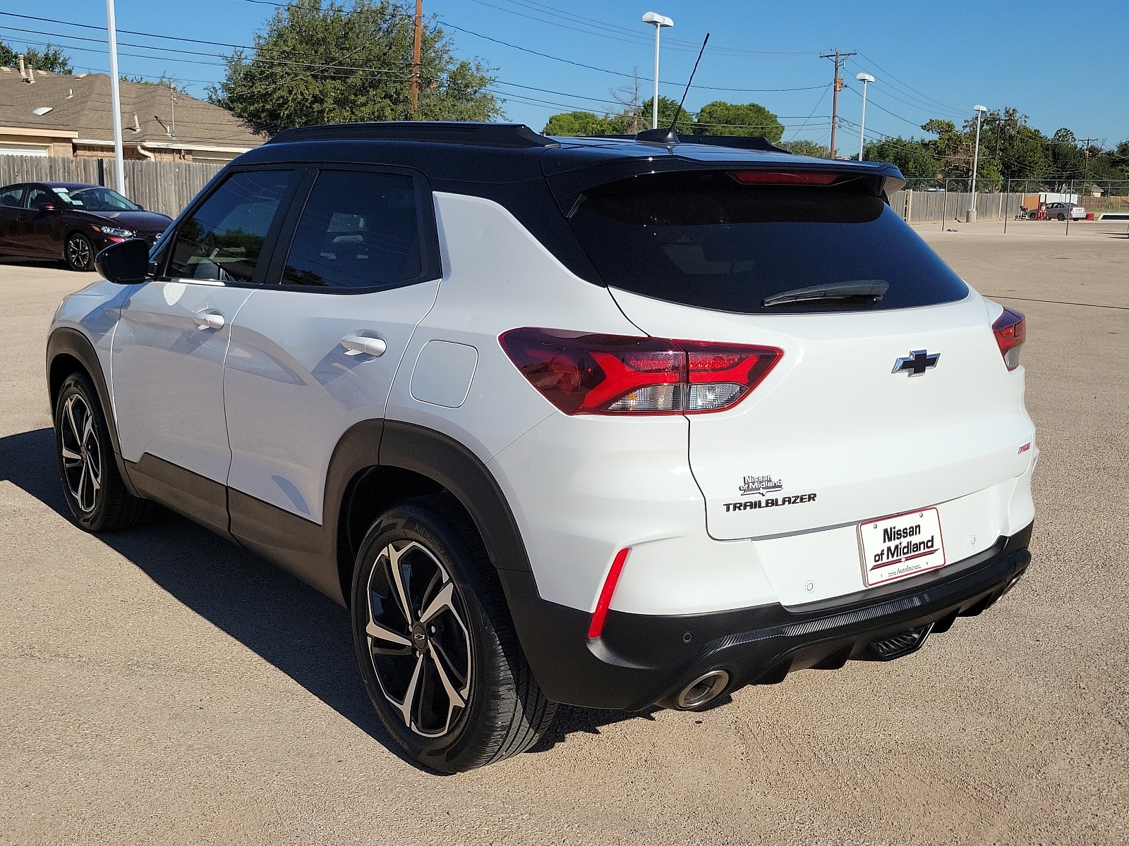 Used 2023 Chevrolet TrailBlazer RS with VIN KL79MTSL7PB048563 for sale in Midland, TX