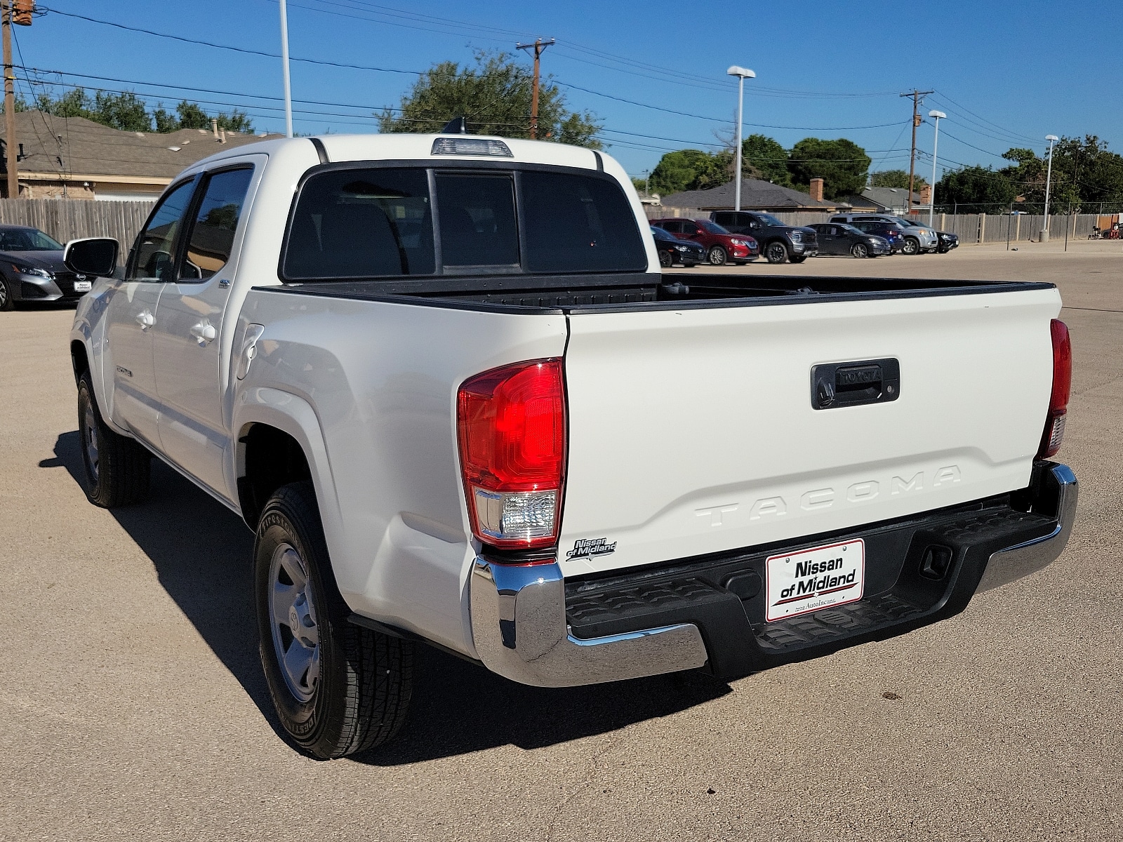 Used 2021 Toyota Tacoma SR with VIN 3TYAX5GNXMT012209 for sale in Midland, TX