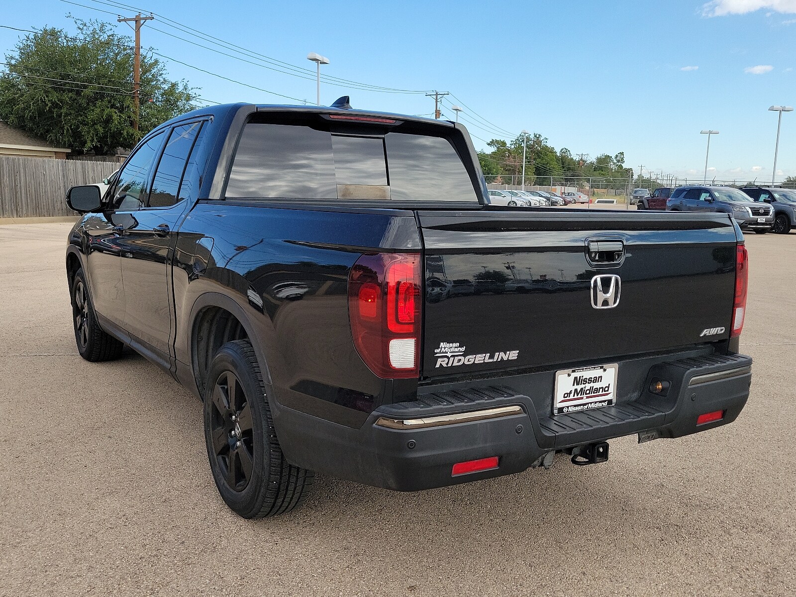 Used 2019 Honda Ridgeline Black Edition with VIN 5FPYK3F80KB021776 for sale in Midland, TX