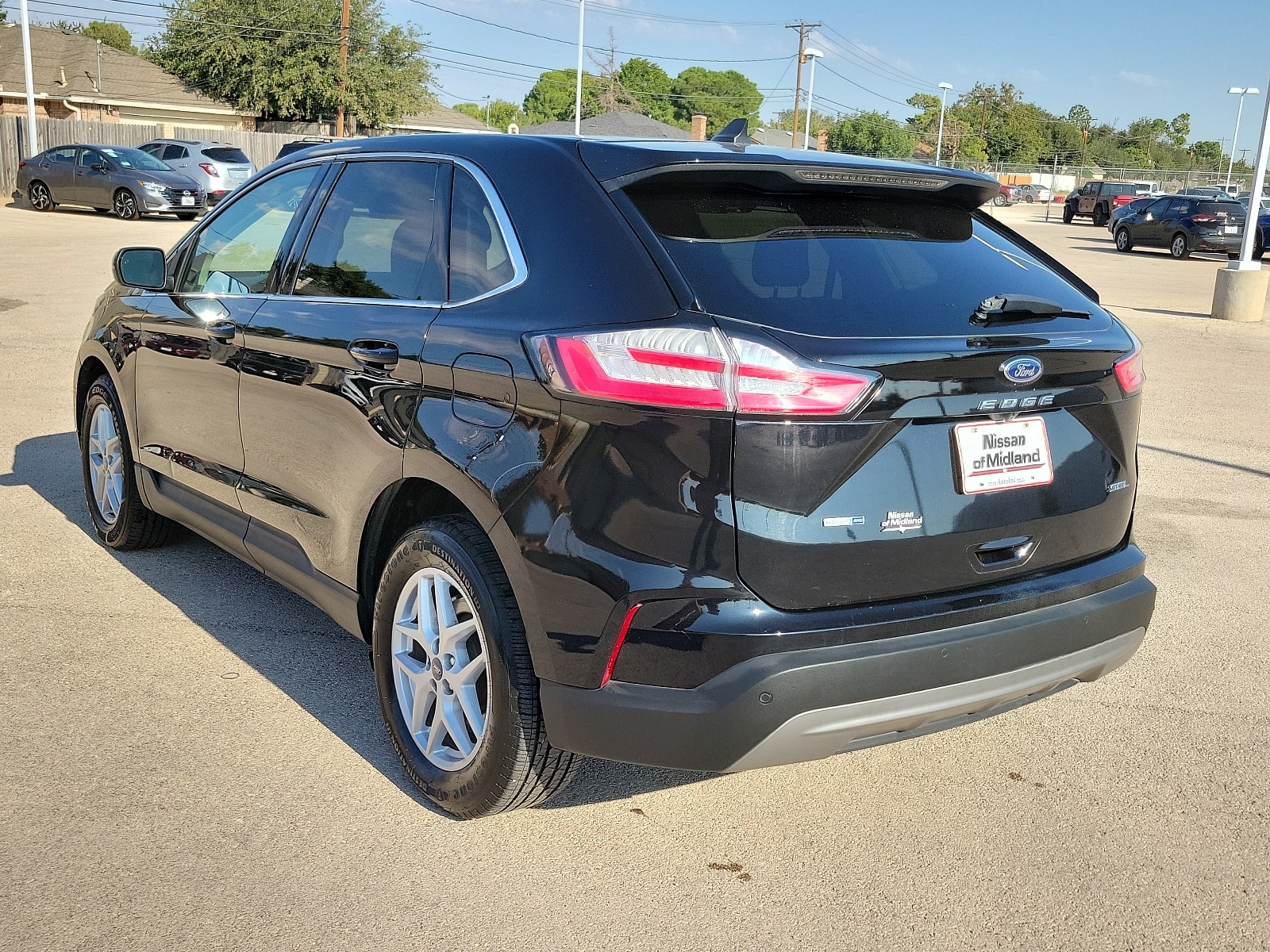 Used 2022 Ford Edge SEL with VIN 2FMPK4J90NBA08114 for sale in Midland, TX