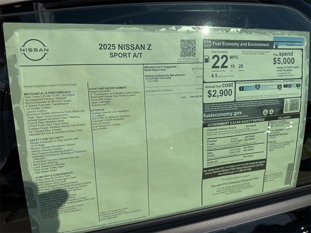 2025 Nissan Z Sport photo 3