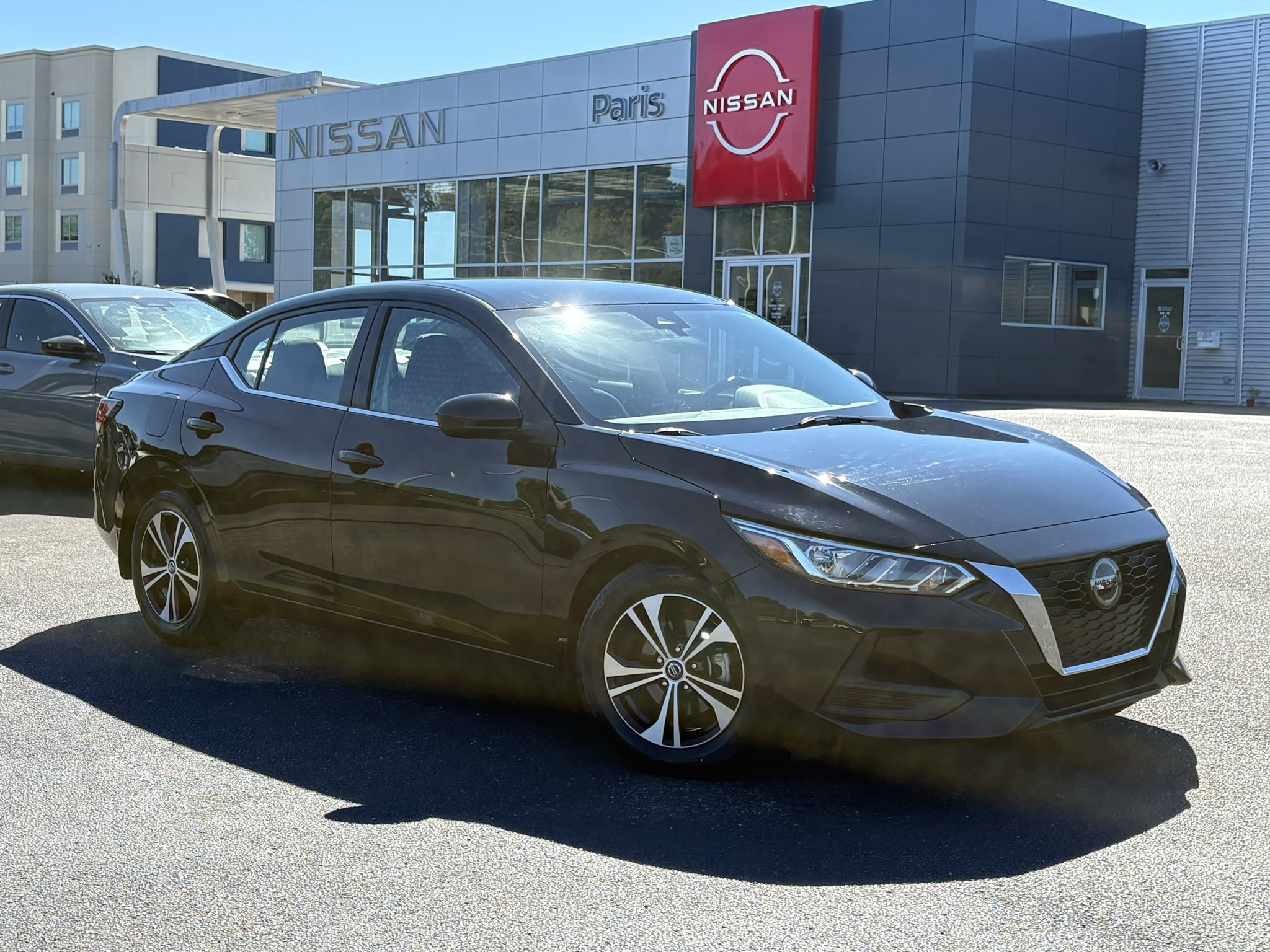 Used 2021 Nissan Sentra SV with VIN 3N1AB8CV7MY258115 for sale in Paris, TN
