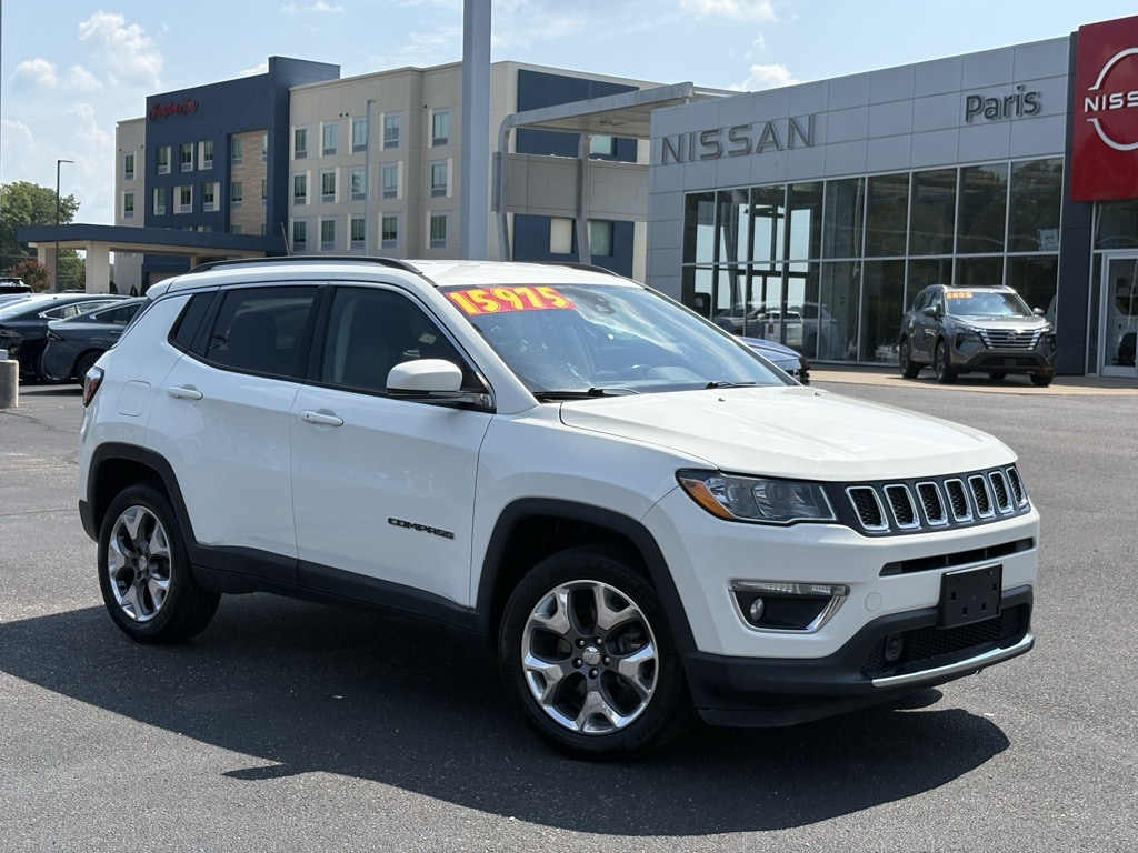 Used 2021 Jeep Compass Limited with VIN 3C4NJDCB3MT572681 for sale in Paris, TN
