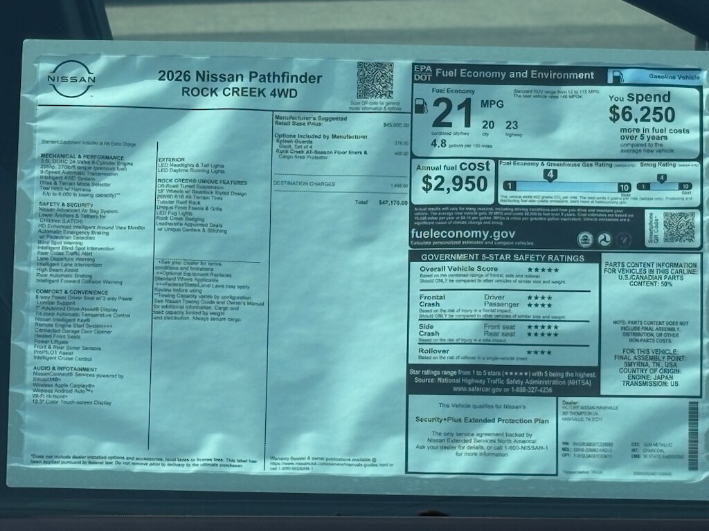 2026 Nissan Pathfinder Rock Creek - Photo 27