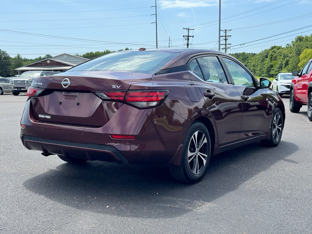 Used 2021 Nissan Sentra SV with VIN 3N1AB8CVXMY273210 for sale in Paris, TN