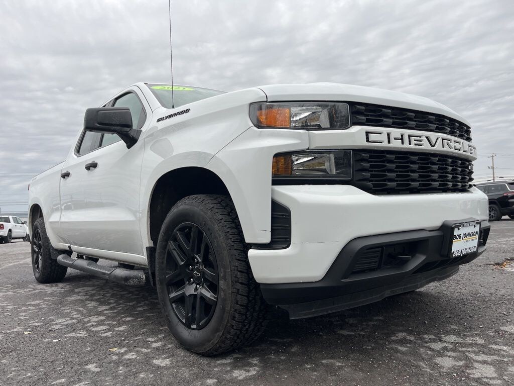 Used 2021 Chevrolet Silverado 1500 Custom Truck