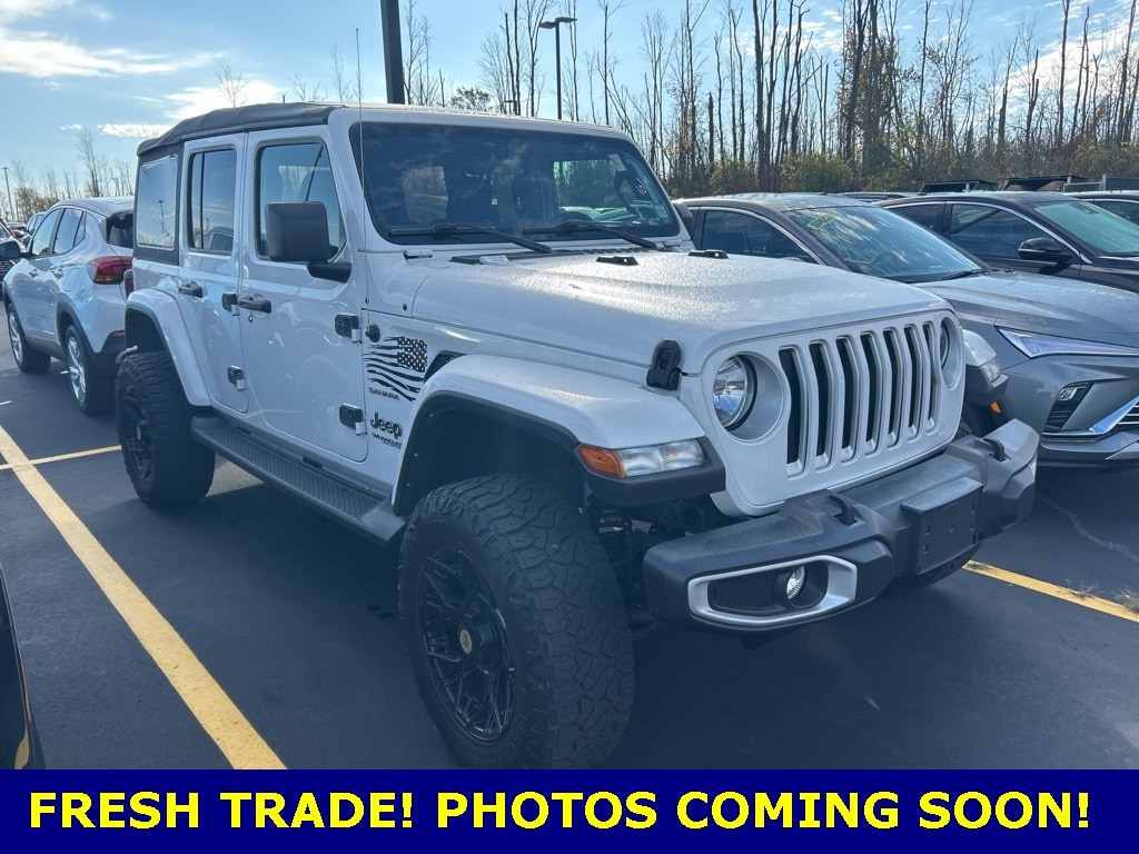 Certified 2022 Jeep Wrangler Unlimited Sahara SUV