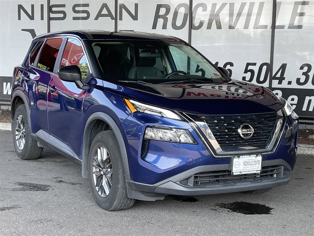 Certified 2021 Nissan Rogue S with VIN 5N1AT3AB7MC811484 for sale in Rockville Centre, NY