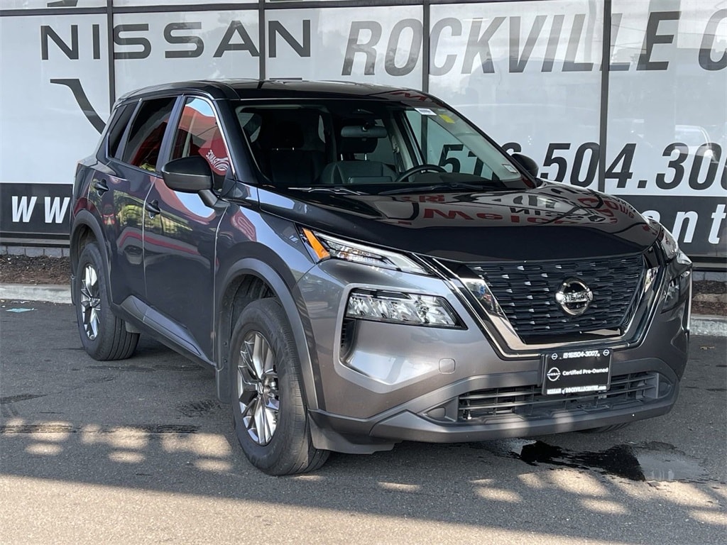 Certified 2021 Nissan Rogue S with VIN 5N1AT3AB9MC814886 for sale in Rockville Centre, NY